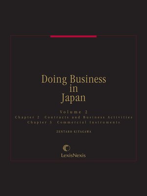 cover image of Doing Business in Japan